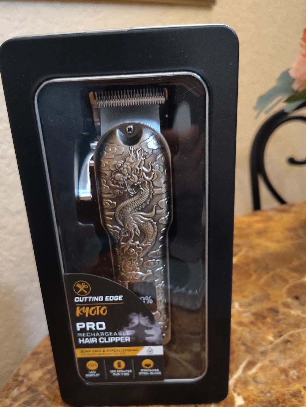 Kyoto Pro Rechargeable Hair Clipper - Bronze Dragon